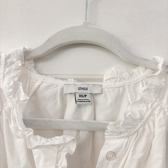 Othilia Anthropologie Gwyneth Ruffled Mini Dress - Picture 4 of 8